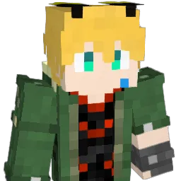 Lunikes Minecraft avatar bust