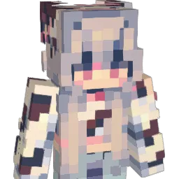 LunitaMoos Minecraft avatar bust