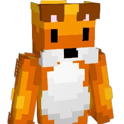 LurkingFox Minecraft avatar bust