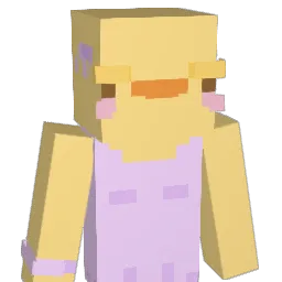 Luvrey Minecraft avatar bust
