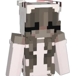 Luvvrgirll Minecraft avatar bust