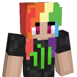 LuxGaming Minecraft avatar bust