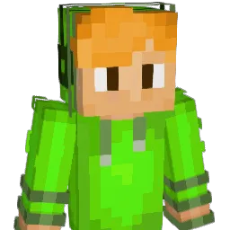 Luxor777 Minecraft avatar bust