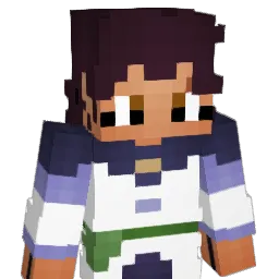 Luzura Minecraft avatar bust
