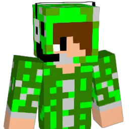 Lvup Minecraft avatar bust