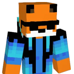 M00NF0X Minecraft avatar bust