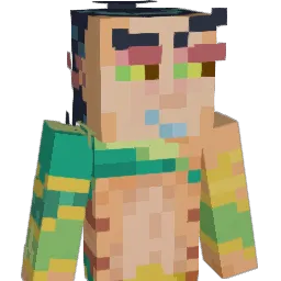 M0XIA Minecraft avatar bust