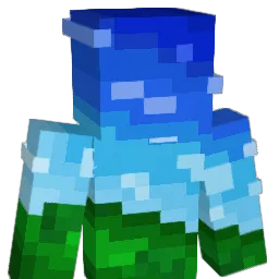 M1CROSLOP Minecraft avatar bust
