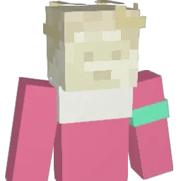 M1KU42O Minecraft avatar bust