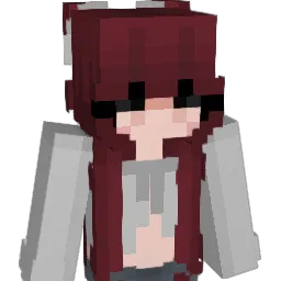 M1aka Minecraft avatar bust