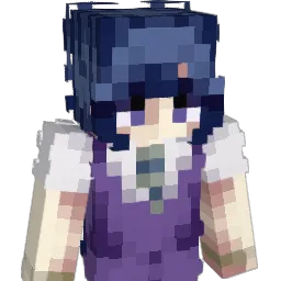 M1lkywayz Minecraft avatar bust
