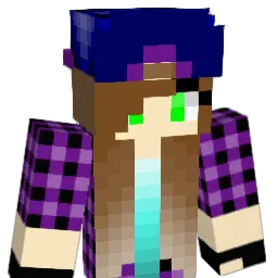 M1lle Minecraft avatar bust
