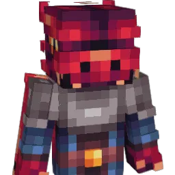 M3kWolf Minecraft avatar bust