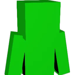 M46JG Minecraft avatar bust