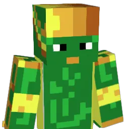 MC004KK Minecraft avatar bust