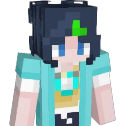 MC00wolrd Minecraft avatar bust