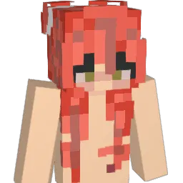 MC1RED Minecraft avatar bust