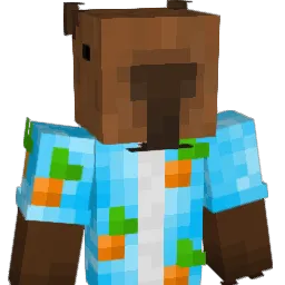 MCCapybara Minecraft avatar bust