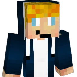 MCPiggeHD Minecraft avatar bust