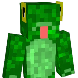 MCfroggie Minecraft avatar bust