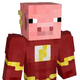 META5075 Minecraft avatar bust