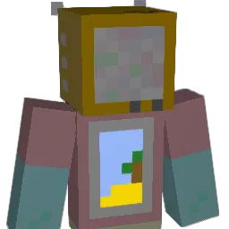 MILAN2910 Minecraft avatar bust