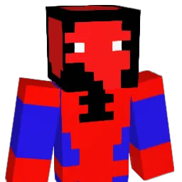 MJFROMSPIDERMAN Minecraft avatar bust