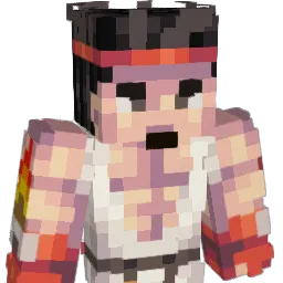 MOJOE1313 Minecraft avatar bust
