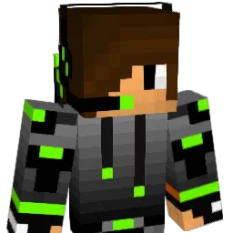 MPdisco Minecraft avatar bust