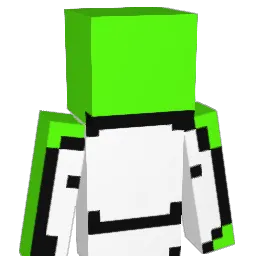 MPink Minecraft avatar bust