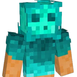 Maafin Minecraft avatar bust