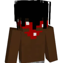 Maagzweer Minecraft avatar bust