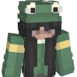 Maarys Minecraft avatar bust