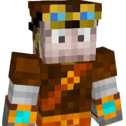 Macarre Minecraft avatar bust
