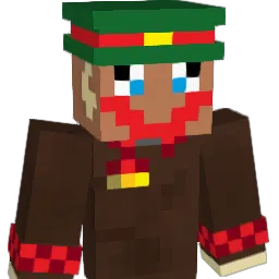 Maceroni Minecraft avatar bust