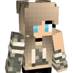 MaddieGainer Minecraft avatar bust
