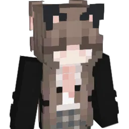 Madiluvscats Minecraft avatar bust