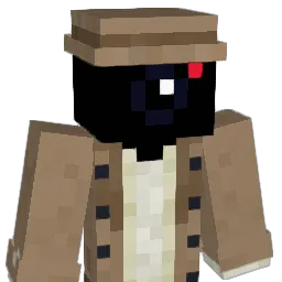 Madpockzcam Minecraft avatar bust