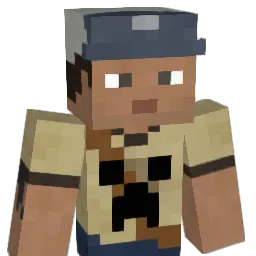 Maicon Minecraft avatar bust