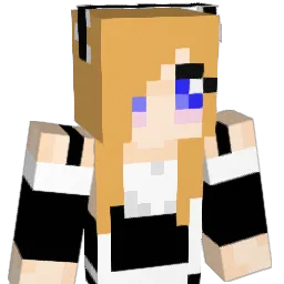 Maid909 Minecraft avatar bust
