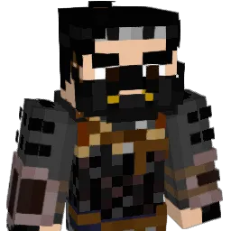 MajinJoker Minecraft avatar bust