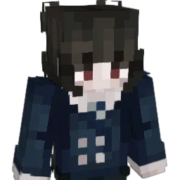Maki_Harukawa Minecraft avatar bust