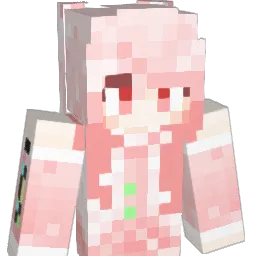 MakuRaKo Minecraft avatar bust