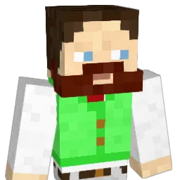 Malabese Minecraft avatar bust