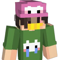 Maldade Minecraft avatar bust