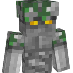 Male_7 Minecraft avatar bust