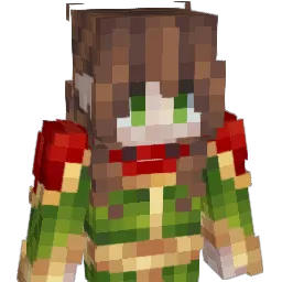 Maledictine Minecraft avatar bust