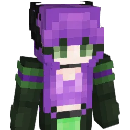 MaleficentRose Minecraft avatar bust
