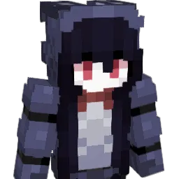 Malicious Minecraft avatar bust