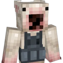 Mamamipana Minecraft avatar bust